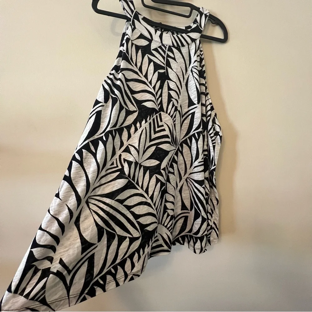 Nicole Miller 3X Linen Blend Tank Top - Picture 2 of 7